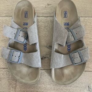 Birkenstock Arizona Suede Sandals